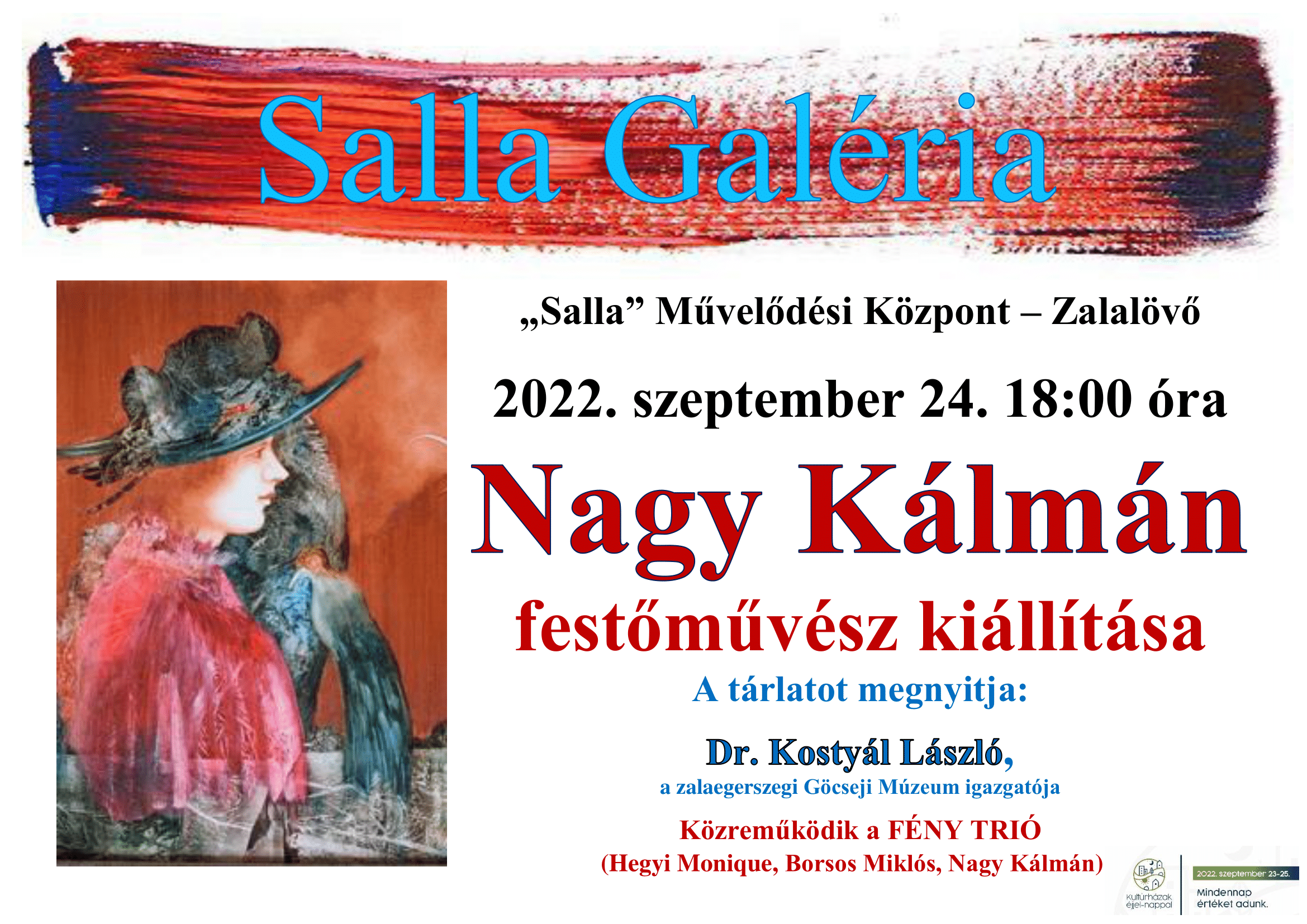 Nagy Kálmán festőművész kiállítása