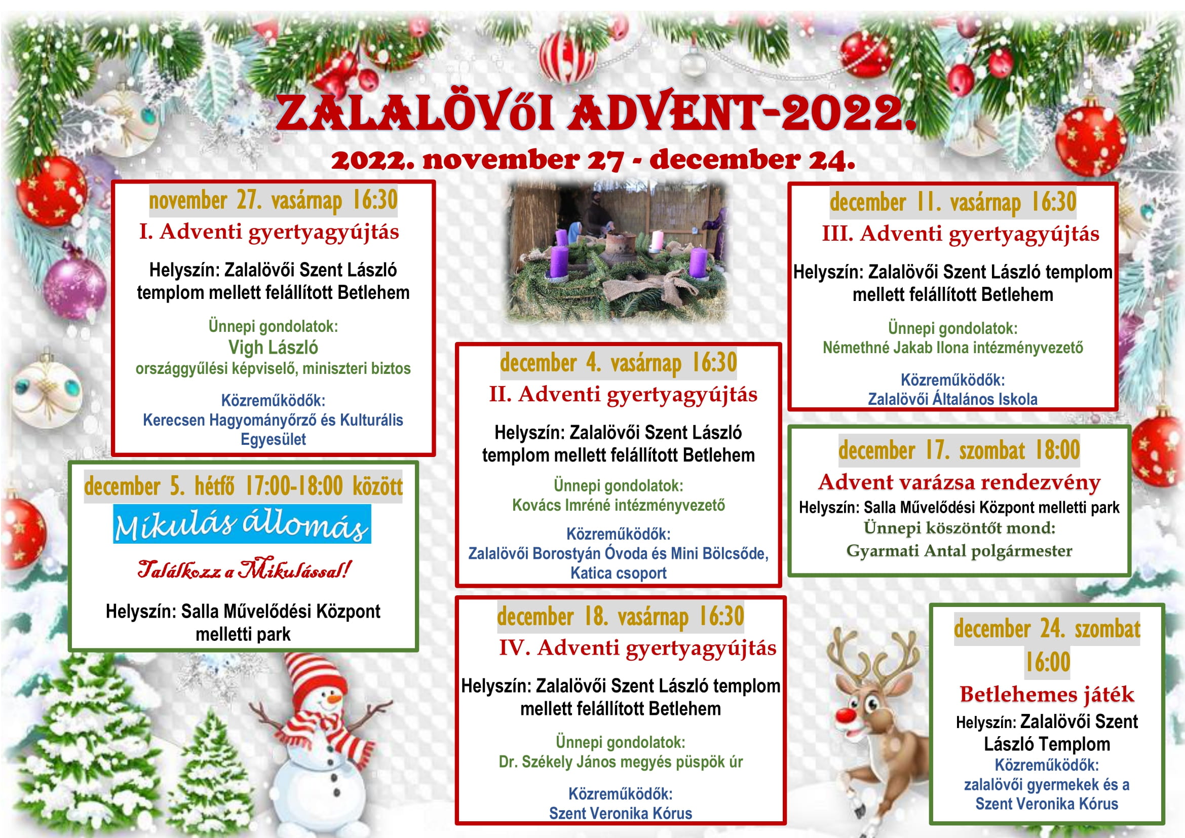 Zalalövői Advent 2022