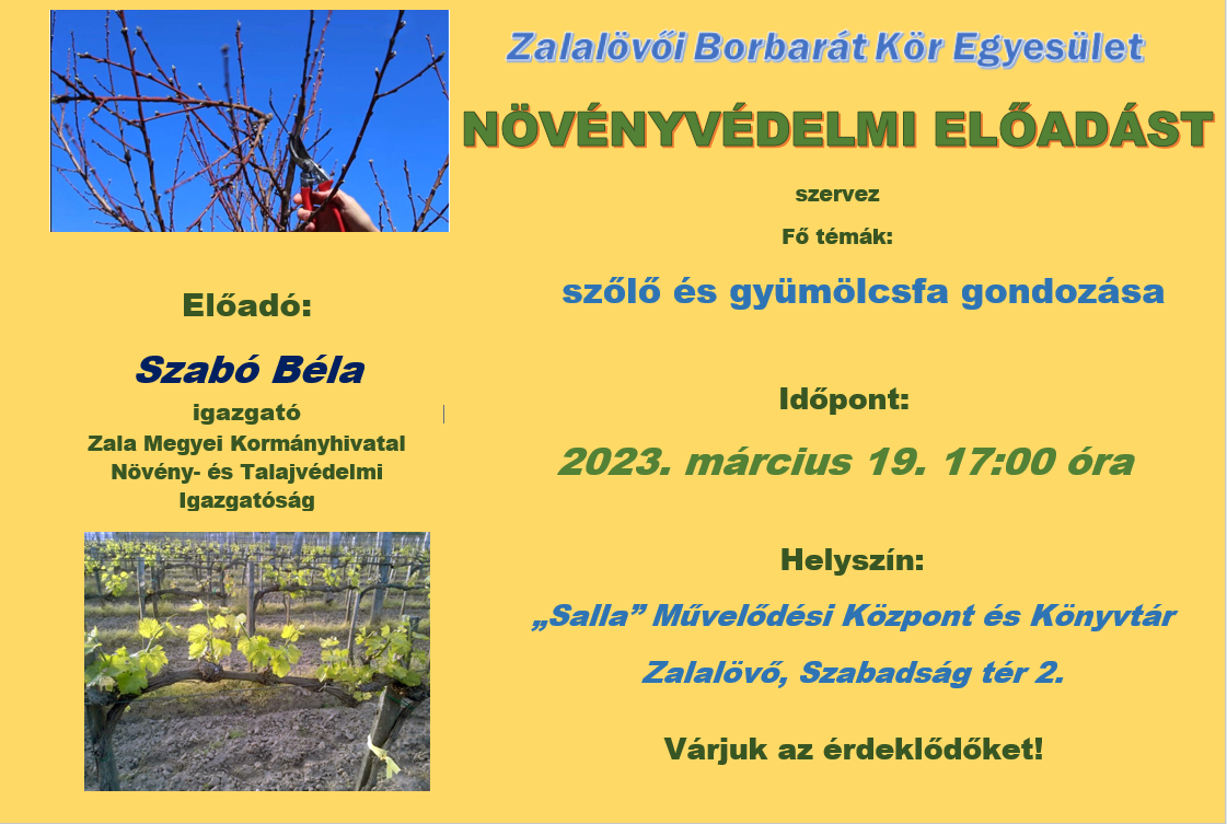 Növényvédelmi előadás