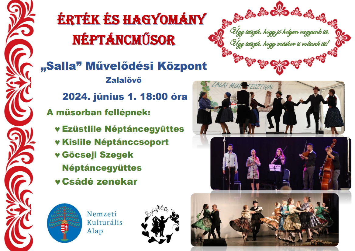 Érték és Hagyomány néptáncműsor – 2024. június 1.