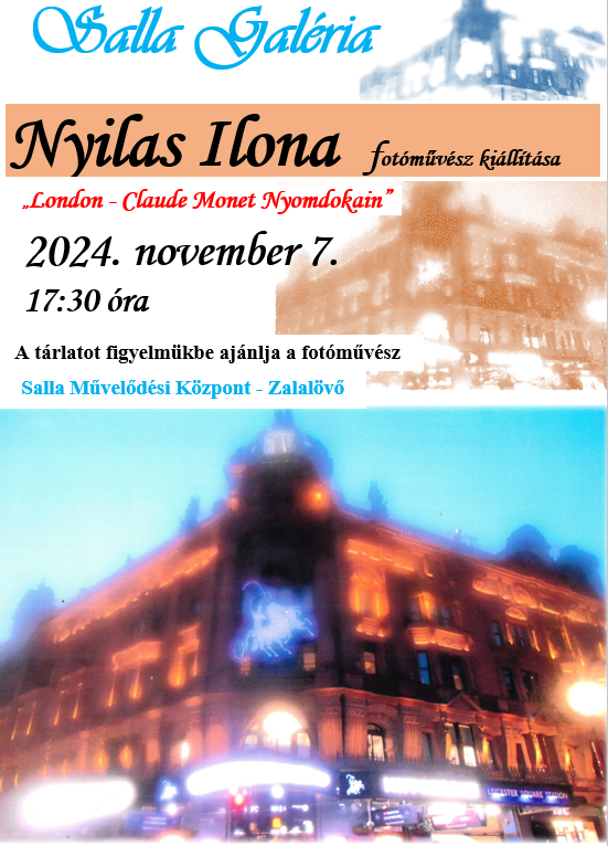 Nyilas Ilona fotóművész kiállítása