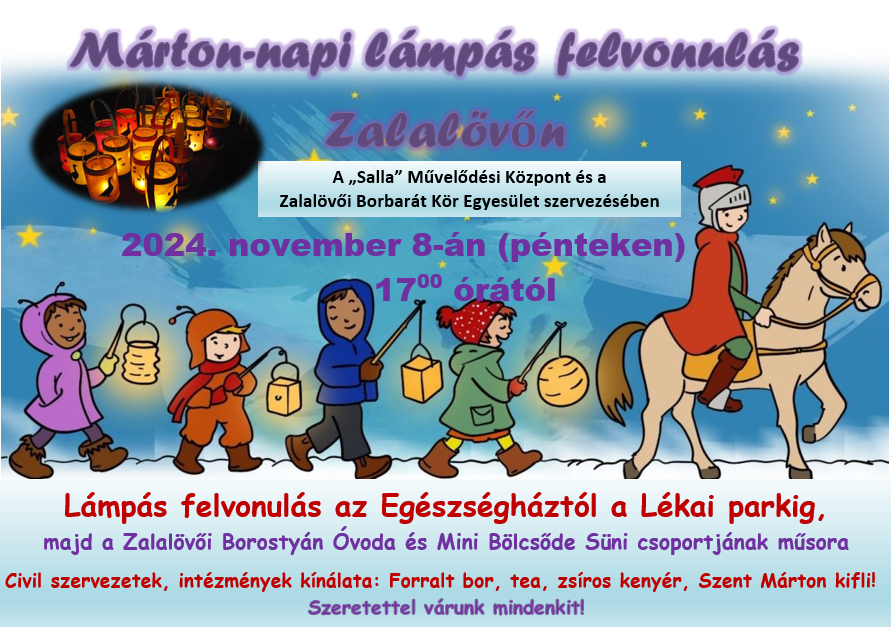 Márton-napi lámpás felvonulás