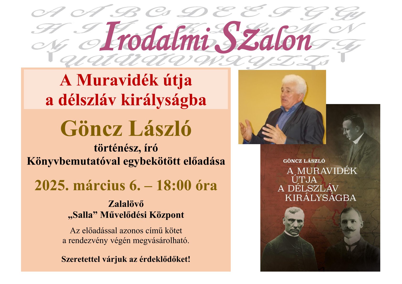 A Muravidék útja a délszláv királyságba – Irodalmi Szalon